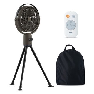 오아 라운드PRO 무선 스탠드 공기순환 리모컨 써큘레이터 카키, OFN-045KH
