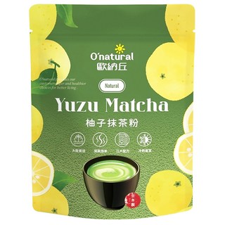 O'natural 歐納丘 柚子抹茶粉, 6條, 1袋, 10g, 6入