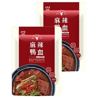 大甲佳旭 麻辣鴨血中藥湯底, 450g, 2包