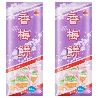 青禾 香梅餅 袋裝 10入, 2個, 150g