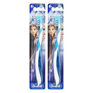 Oral-B 歐樂B 冰雪奇緣兒童牙刷 8歲以上, 顏色隨機, 1入, 2支