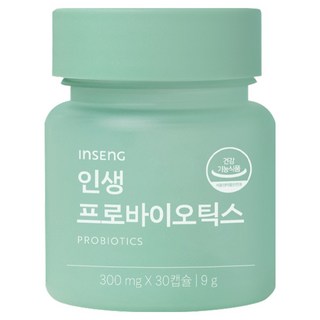 Life Probiotics 300 毫克 1 個月, 30顆, 1罐