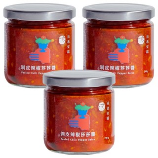 OR sauce 或者安醬 剝皮辣椒莎莎醬, 190g, 3罐