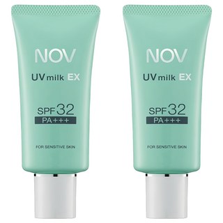 NOV 娜芙 防曬水凝乳 UV milk EX SPF32 PA++++ 35g, 2件