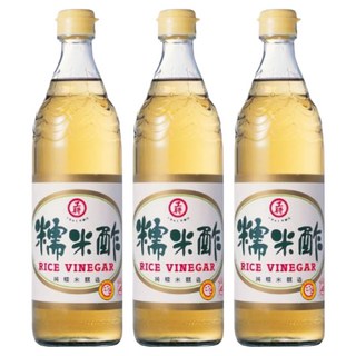 工研 糯米醋 300ml, 台灣產, 純素, 3瓶