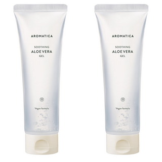 아로마티카 수딩 알로에 베라 젤, 180ml, 2개
