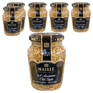 MAILLE 魅雅 老式全麥芥末, 200g, 6罐