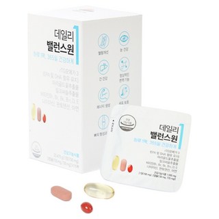 데일리밸런스원 하루1팩 영양제 15p, 23.475g, 1박스