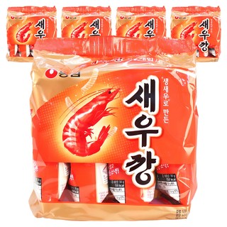 새우깡, 120g, 5개