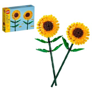 LEGO 樂高 花藝系列 太陽花Sunflowers 適合8歲以上, 1盒