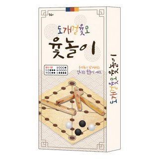 도개걸윷모 윷놀이, 혼합색상, 1개