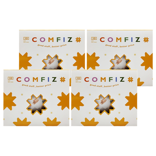 康菲 幼幼3D醫療口罩 1~3歲, 30片, 水豚一家 白色, 4盒