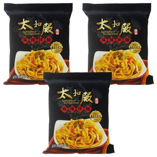 太和殿 麻辣拌麵, 獨家一品辣醬秘方, 黃金麥穗製成手工麵體, 份量十足鹹香美味, 3包