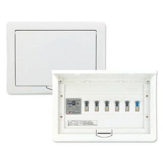 SANGDO 電信嵌入式配電箱 50AF 6 斷路器含套組, 1套