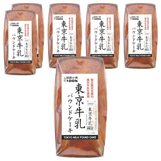 栗原園 東京牛奶磅蛋糕, 200g, 6個