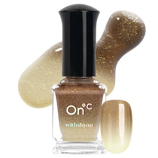 withshyan 溫感變色指甲油, 03號 Ondo Of Afternoon, 9ml, 1瓶