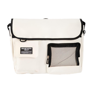 Jeballot 都會郵差包, 象牙白