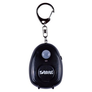 SABRE 沙豹 2in1 移動偵測隨身警報器，120分貝警報器帶鑰匙圈, 1個