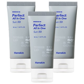 Hanskin 完美合一防曬 BB 霜 50 毫升, 3個, 單色