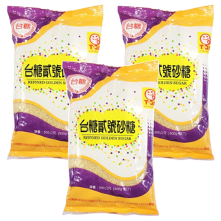 台糖 貳號砂糖, 500g, 1包, 3包