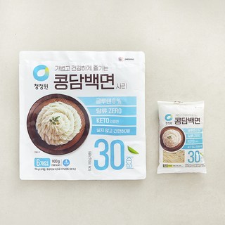 청정원 콩담백면 6개입, 1개, 900g