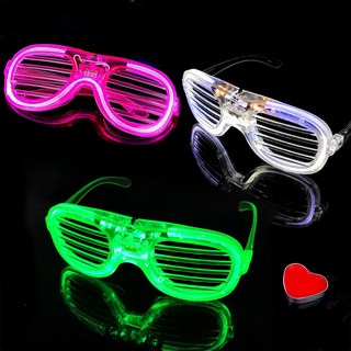 마메 LED 셔터셰이드 안경, 랜덤발송, 3개