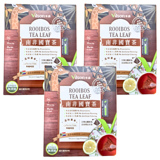 Vilson 米森 南非國寶茶, 3g, 10包, 3盒
