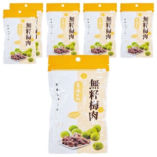 手摘果物 無籽梅肉, 18g, 6包