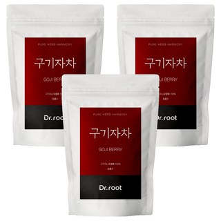 Dr.root 枸杞三角茶包, 25入, 3個, 1.2g