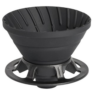 良瑞軒 摺疊便攜式咖啡濾杯 適用V60/蛋糕濾紙, 1個, 1-2人份