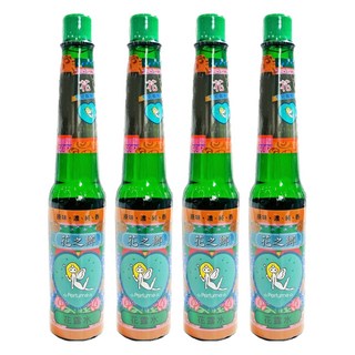 花之鄉 花露水 原味 195ml - 適用於櫥櫃、洗衣槽、臉盆、浴廁 芬芳空間 多功能淡化臭味, 4瓶