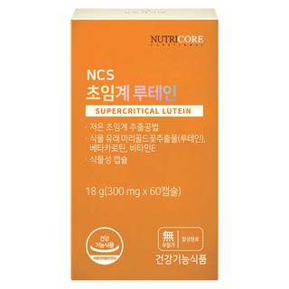 뉴트리코어 NCS 초임계루테인, 60정, 1개