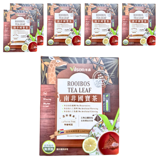 Vilson 米森 南非國寶茶, 3g, 10包, 6盒
