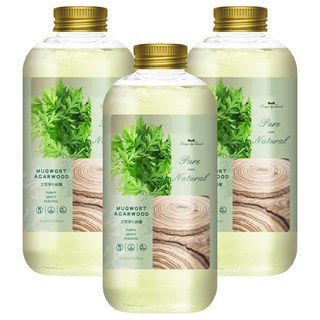 康朵 QUNDO 艾草淨化純露王, 500ml, 3瓶