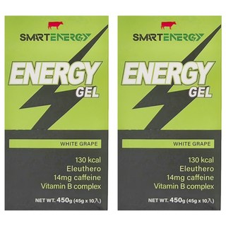 RED COW 紅牛 SMART ENERGY 聰勁 Energy Gel 能量包 白葡萄風味, 450g, 2盒