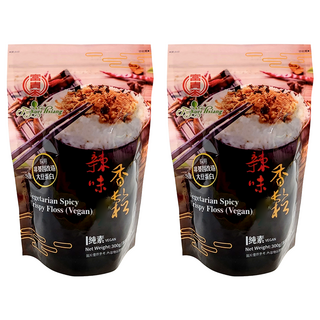 富貴香 辣味香鬆 純素 非基改大豆蛋白製成, 300g, 2包