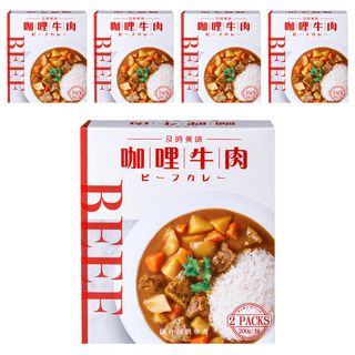 味王 咖哩牛肉調理包 2包入, 400g, 5盒
