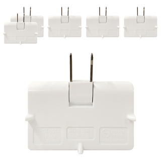 CENTENARY 成電牌 轉向三面插 3孔 CT-0032, 40.5mm, 白色, 6個