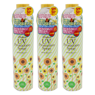 LISHAN UV防曬噴霧 草本精油 SPF50+ PA++++, 230g, 3瓶