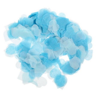 Starium 生日派對婚禮紙質愛心碎花套組, 5套, 藍色