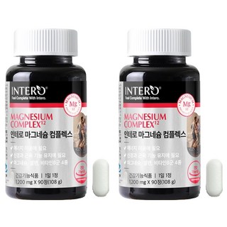 인테로 마그네슘 컴플렉스 영양제, 90정, 2개