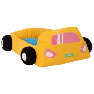 zeze 敞篷車寵物床, 1個, 黃色