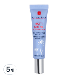 에르보리앙 매트 크림 15ml, 혼합 색상, 5개