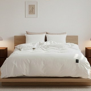 아토앤알로 쉐이프 항균 알러지케어 이불커버, 화이트