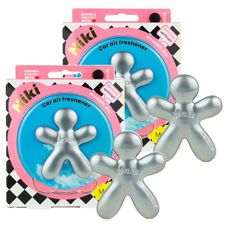 Mr&Mrs FRAGRANCE Niki 經典車用芳香劑, 清新空氣, 2個