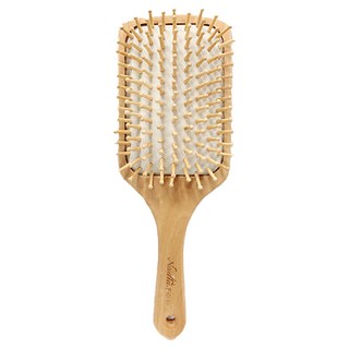 Nadia 娜迪雅 原木氣墊頭皮按摩梳, 白底, 1支