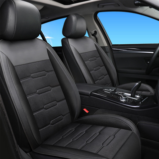 Well Life 悅生活 GoTrip 微旅行豪華版智能感應16座風扇降溫汽車涼感按摩座墊, 黑色, 1個