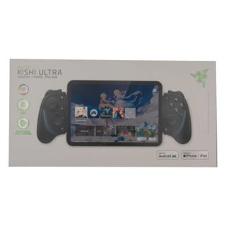 RAZER 雷蛇 Kishi Ultra 遊戲控制器 人體工學設計 伸縮式支撐板設計, 適用Android/iPhone/iPad, RZ06-0507, 1個