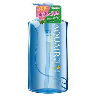 AQUAIR 阿葵亞 淨水賦活洗髮精 控油型, 保持頭髮蓬鬆不毛躁，深層清潔，去除異味, 1L, 1瓶