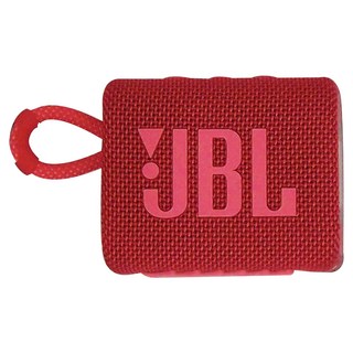 JBL 可攜式防水藍牙喇叭 8.6 x 6.9 x 4cm 原廠保固, GO 3, 紅色